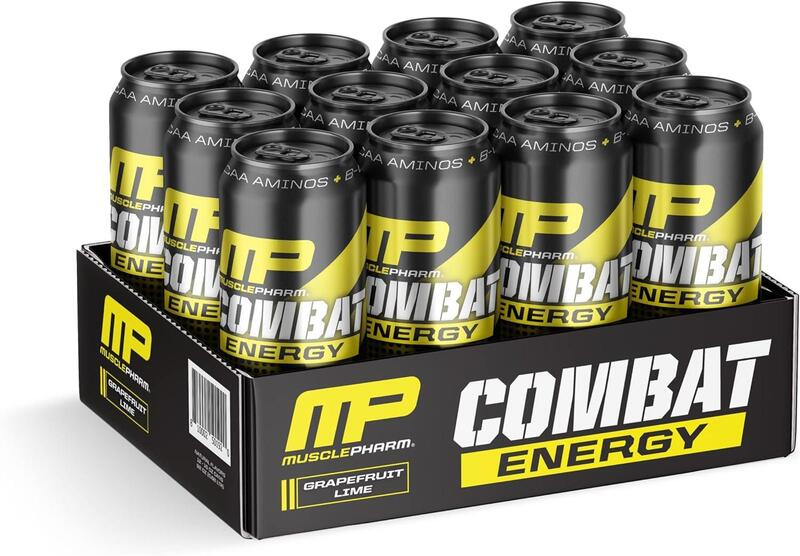 

Muscle Pharm Combat Energy Drink 473ml, Grapefruit Lime Pack of 12