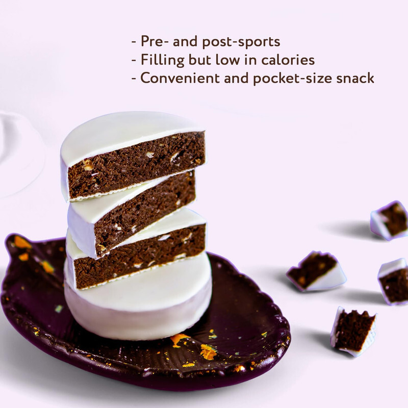 Fitness Shock Protein Brownie Mandarin Flavor 50g