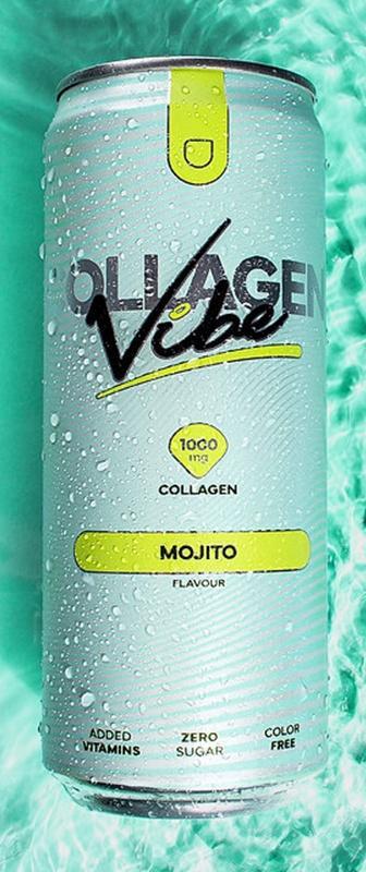 

Nano Collagen Vibe Drink, Vitamins & Minerals, Healthy Skin & Body, Mojito, 330ml