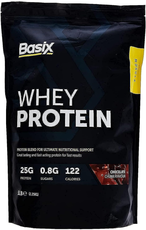 

Basix Whey Protein 2.25kg, Chocolate chunk flavor, 66 Serving