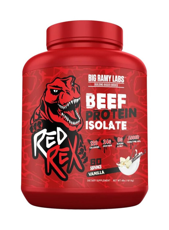 Big Ramy Labs Beef Protein Isolate 4lbs Chocolate Flavor 60 Serving