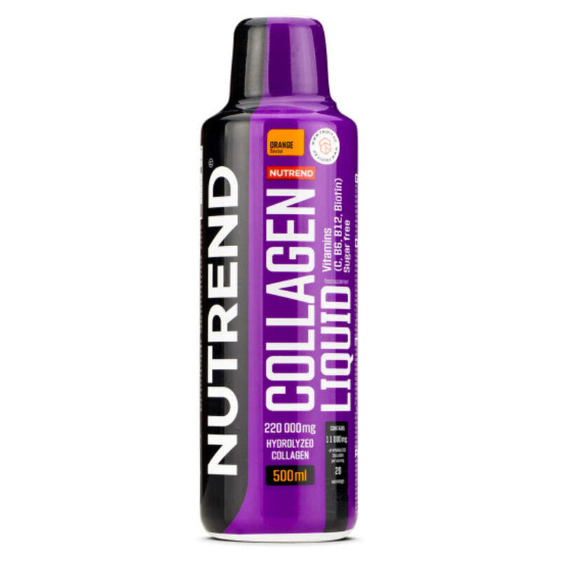 Nutrend Collagen Liquid 500ml Orange Flavor