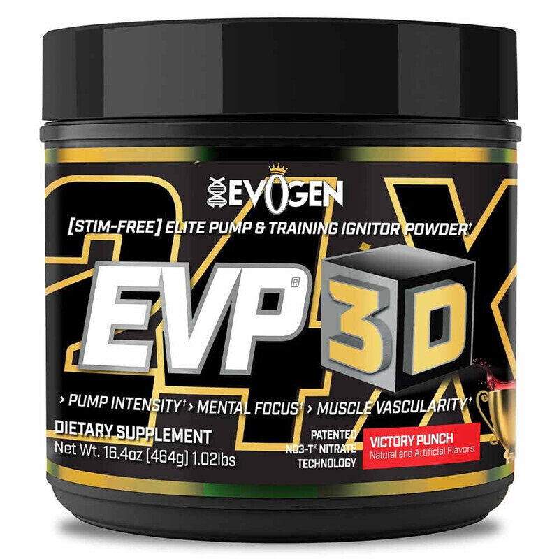 

Evogen Nutrition EVP 3D 1.02 Lbs Victory Punch flavor