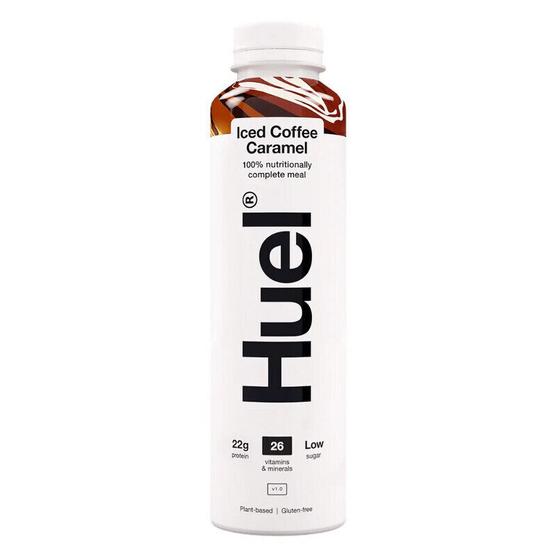 

Huel Complete Meal Protein Milkshake Iced Coffee Caramel Flavor 500ml