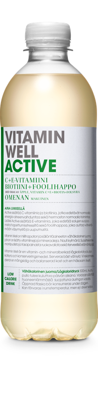 Vitamin Well Active 500ml Omenan Flavor