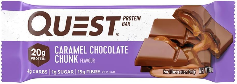 

Quest Protein Bar Caramel Chocolate Chunk 60g