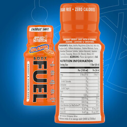 Applied Nutrition Body Fuel Energy Shot 60ml Orange Flavor