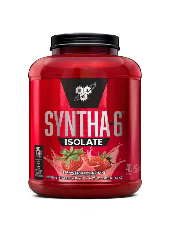 

BSN Syntha-6 Isolate 48 Servings Strawberry 1.82kg