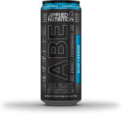 Applied Nutrition ABE Energy Drink: Zero Sugar, Zero Calories, Blue Lagoon Flavor - 330ml