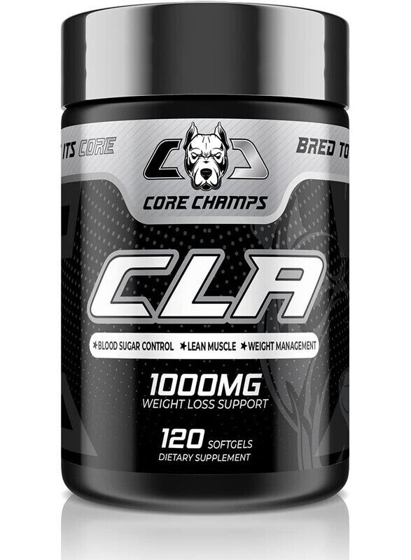 

CORE CHAMPS CLA 1000mg 120 Softgels 120 Serving