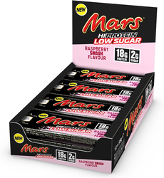 Mars Hi-Protein Raspberry Smash Flavor, 55g Pack of 12