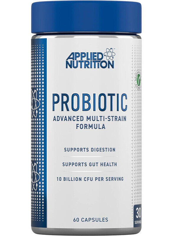 

Applied Nutrition Probiotic Advanced Multi-Strain Formula 60 Capsules 30 Serving