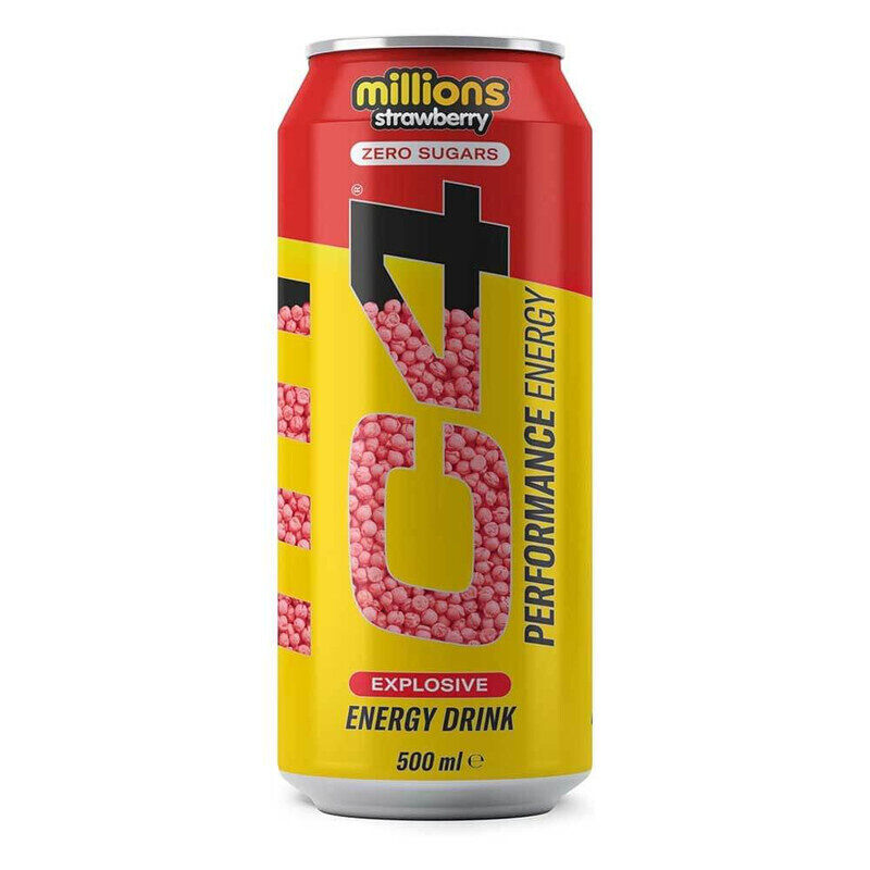 

Cellucor C4 Energy drink 500ml Millions Strawberry Flavor