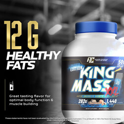 Ronnie Coleman King Mass XL Limited Edition 2.7kg Vanilla Ice Cream Flavor 11 Serving