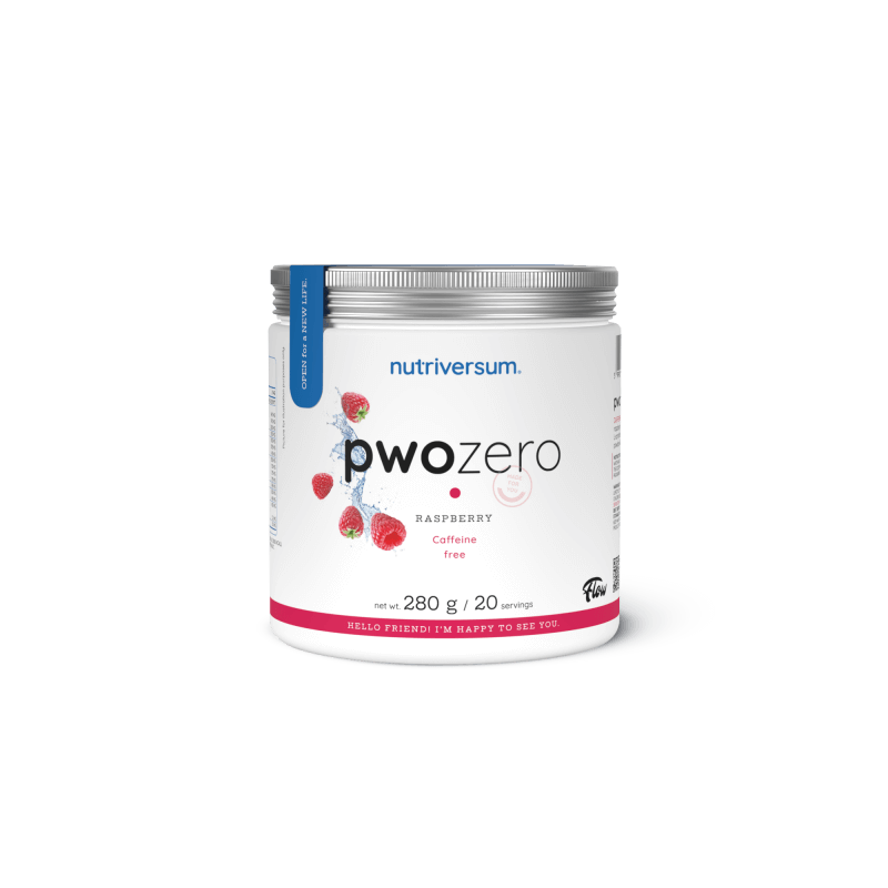 

Nutriversum PwoZero 280g Raspberry 20 Servings