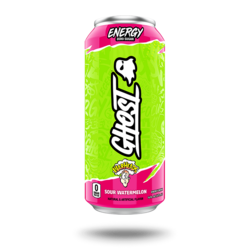 Ghost Energy Zero Sugar RTD 473ml, Sour Watermelon Flavor