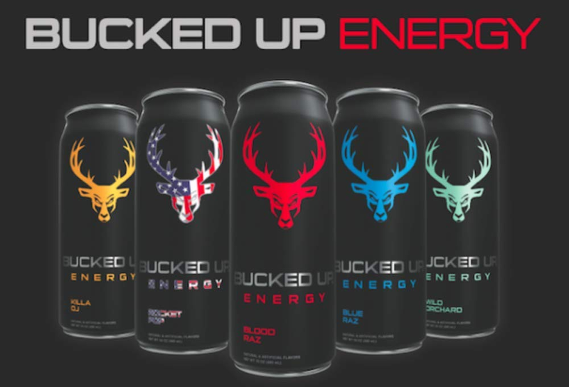 Bucked Up RTD Energy Drink Pink Lemonade 473ml Pack of 12