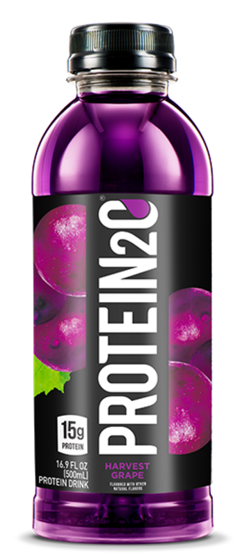 Protein2o, 15g Whey Protein Infused Water Plus Energy, Harvest Grape, 500ml