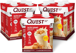 Quest Protein Shake Salted Caramel Flavor 325ml Pack of 12