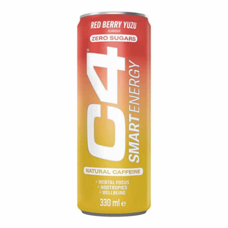 

Cellucor C4 Smart Energy 330ml Red Berry Yuzu Flavor