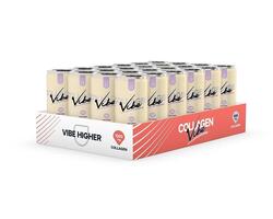 Nano Collagen Vibe Drink, Vitamins & Minerals, Healthy Skin & Body, Mango Passionfruit, 330ml, Pack of 24