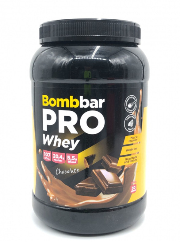 

Bombbar Pro Whey 900g Chocolate flavor 30 serving