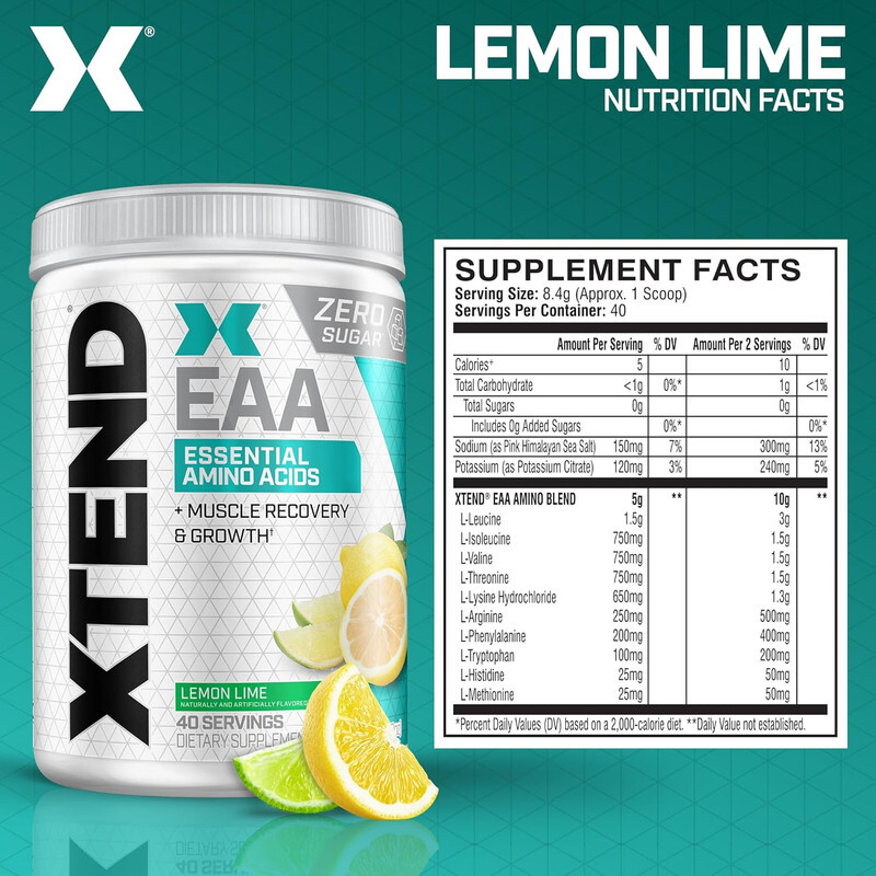 Xtend EAA 40 Servings Lemon Lime Flavor         