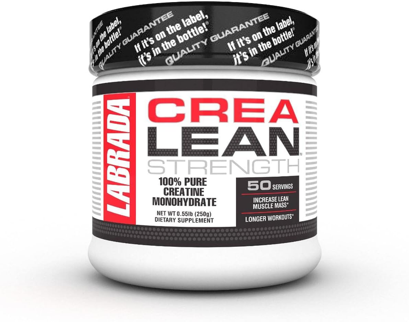 

Labrada Crealean Strength 100% Pure Creatine Monohydrate 250g, 50 Serving