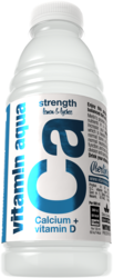 Vitamin Aqua Strength Calcium + Vitamin D Ca Lemon & Lychee Flavor 600ml