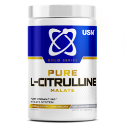 USN Pure L-Citrulline Malate, Unflavored Powder, 300g