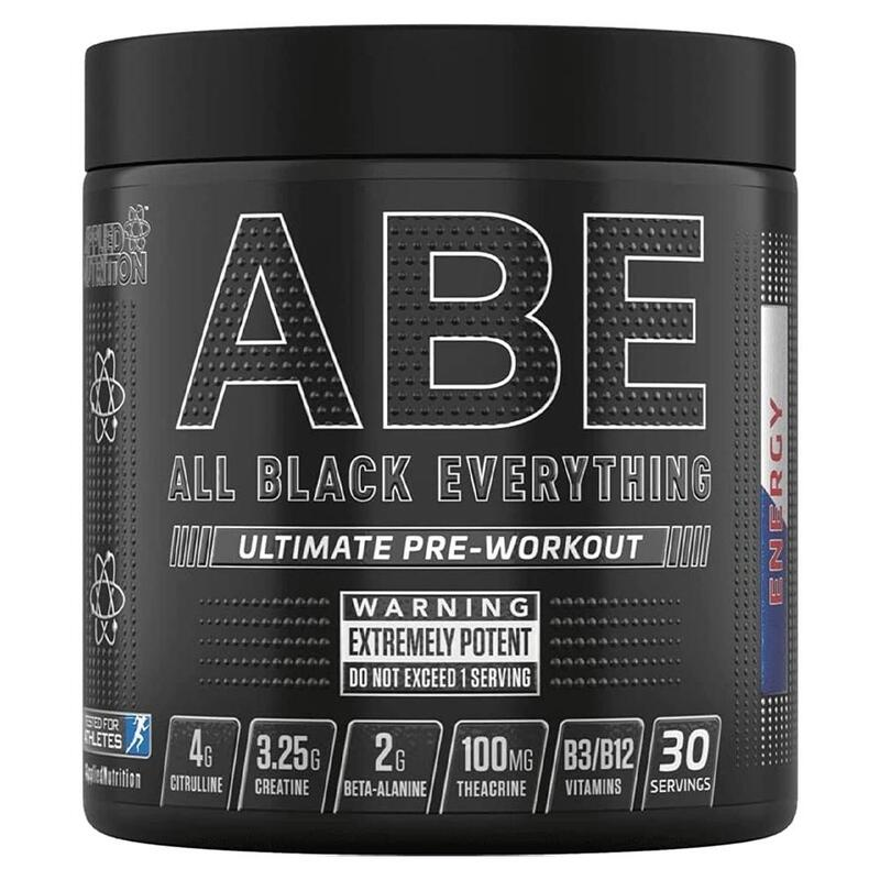 Applied Nutrition ABE Ultimate Pre-Workout 375g, Energy Flavor, 30 Serving