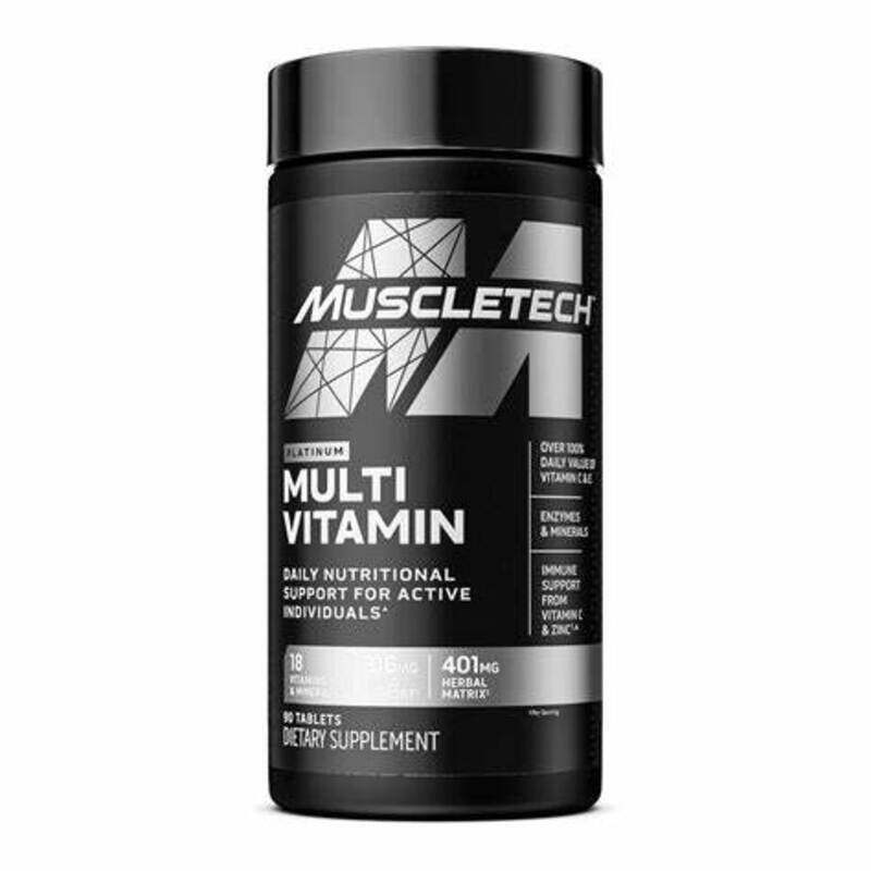 

MuscleTech Essential Series Platinum Multi Vitamin Dietary Supplement - 90 Tablets
