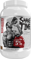 5% Nutrition Shake Time Protein 1.8 Lbs, Chocolate Flavor, 25 Serving