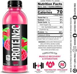 Protein2o, 15g Whey Protein Infused Water Plus Energy, Mixed Berry, 500ml