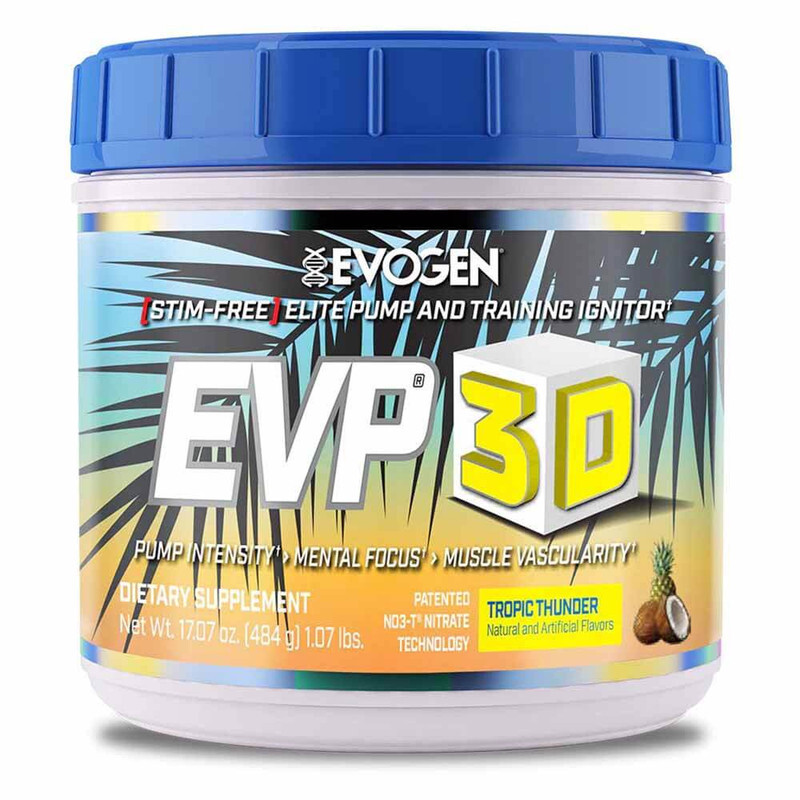 Evogen Nutrition EVP 3D 1.07 Lbs Tropic Thunder Flavor