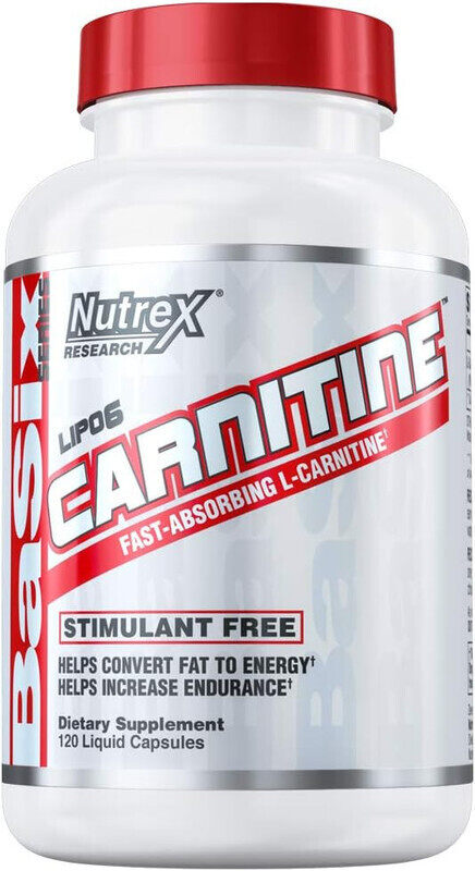 

Nutrex Lipo 6 Carnitine, 120 Liquid Capsules