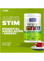 USN Amino Stim Essential Amino Energy Green Apple Flavor 285g