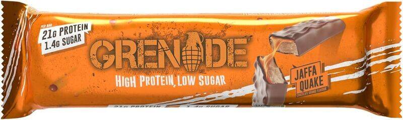 

Grenade Hi Protein Bar Jaffa Quake Flavor 60g