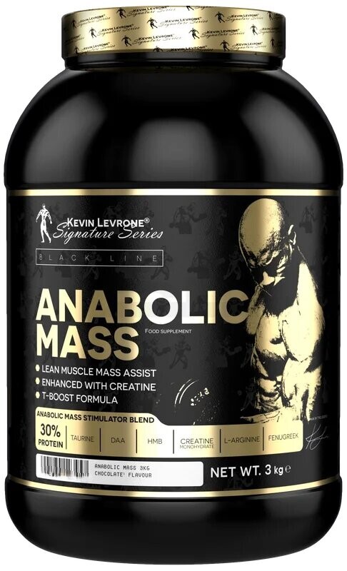 Kevin Levrone Anabolic Mass 3kg Snickers Flavor 25 serving