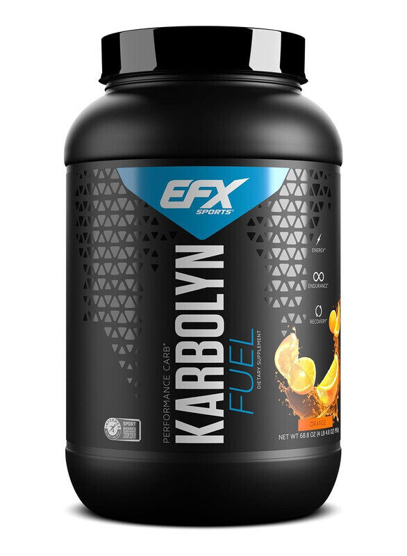 

EFX Sports Karbolyn Fuel Performance Carbs 1950g Orange Flavor 36 Serving