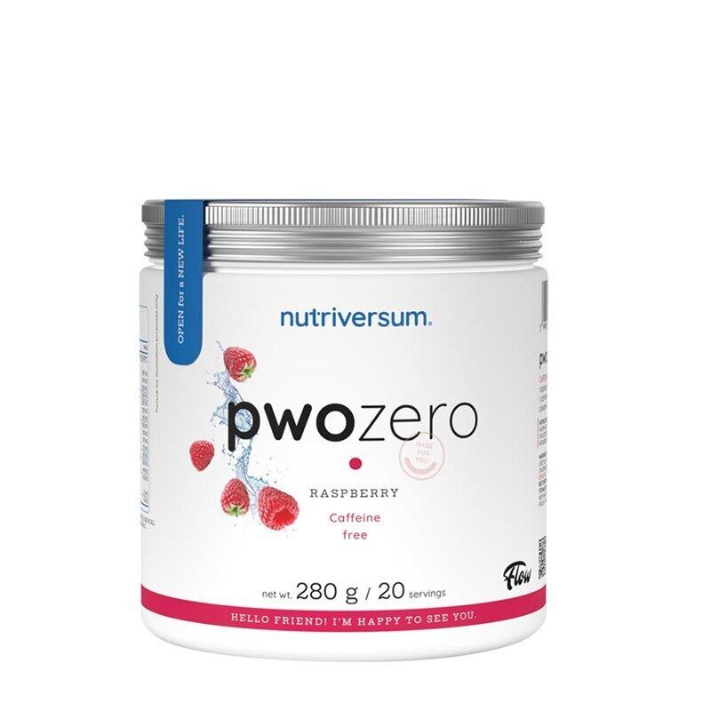 

Nutriversum Pwo Zero 280g Raspberry Flavor 20 Serving