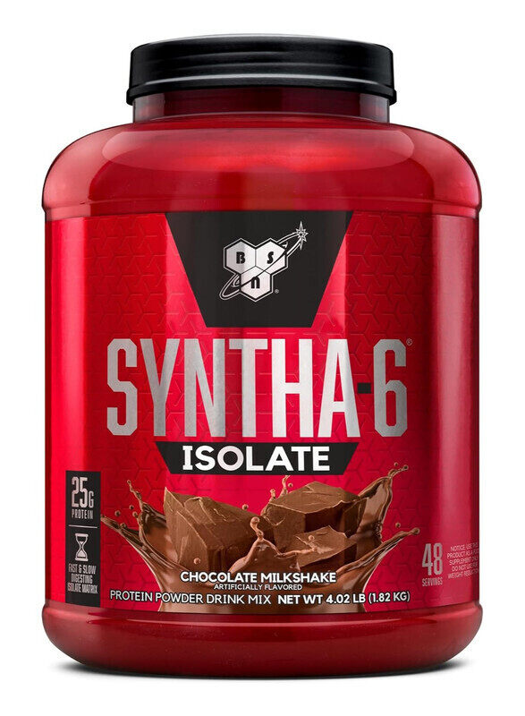 

BSN Syntha-6 Isolate 48 Servings Chocolate MIlkshake 1.82kg