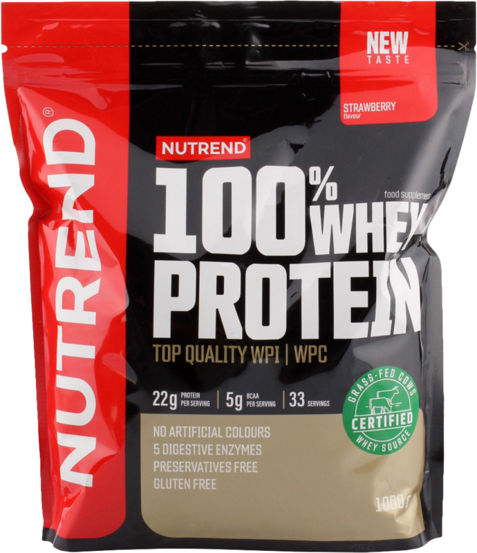 

OPTIMUM NUTRITION Nutrend 100% Whey Protein 1000g, Strawberry Flavor, 33 Serving