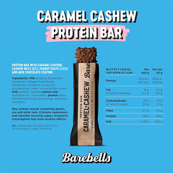 Barebells Protein Bars Caramel Cashew Pack of 12