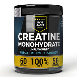 Gym Leader Nutrition Creatine Monohydrate Unflavored, 300g, 60 Serving