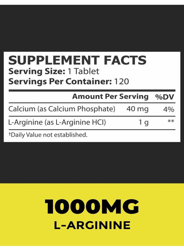 Core Champs L-Arginine 1000mg 120 Tablets