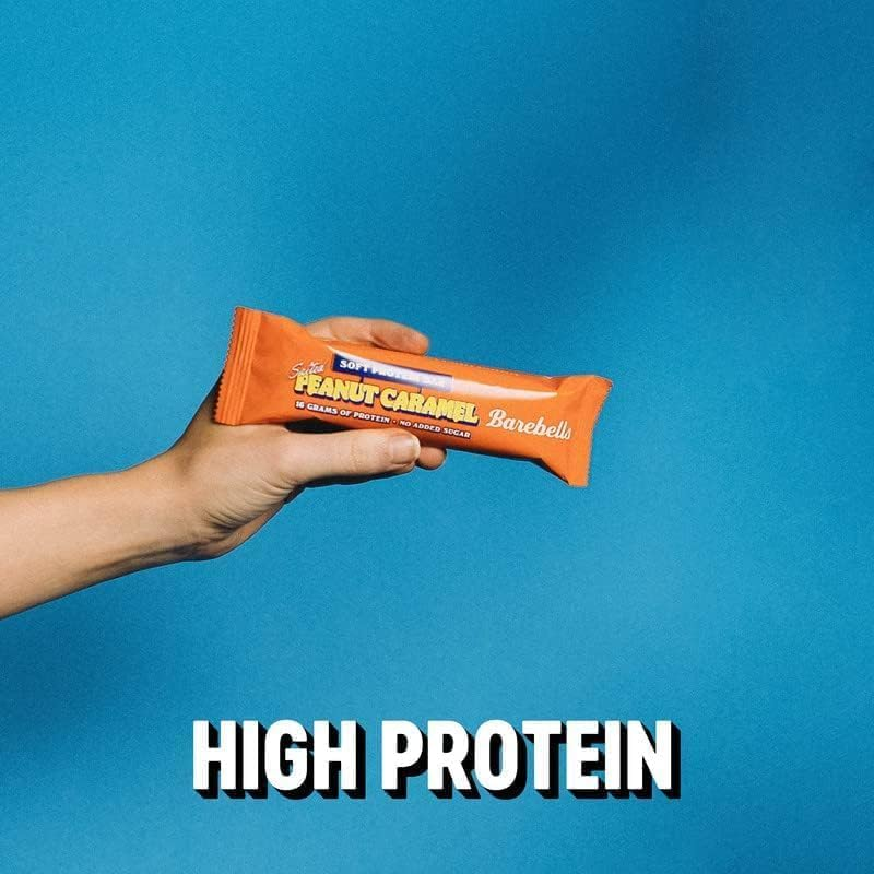 Barebells Salted Peanut Caramel Protein Bar, 55g Pack of 12