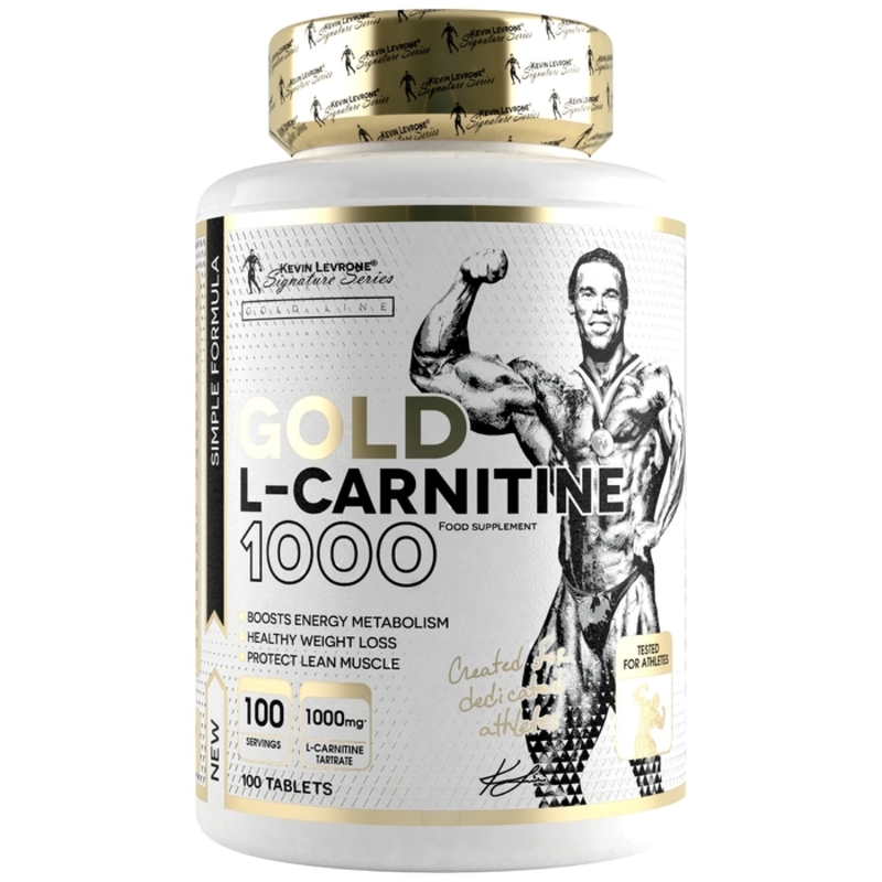 Kevin Levrone Gold L-carnitine 1000 100 tablets 100 Serving