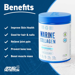 APPLIED NUTRITION Marine Collagen, Unflavored, 300g