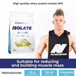 ALL NUTRITION Isolate Protein Salted Pistachio Flavor, 30 Serving